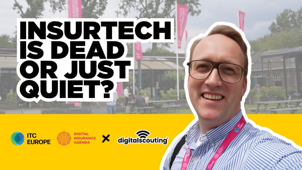 Insurtech Is Dead Or Just Quiet? Insights from DIA ITC 2024 in Amsterdam by Dr. Robin Kiera, CEO and Founder of Digitalscouting